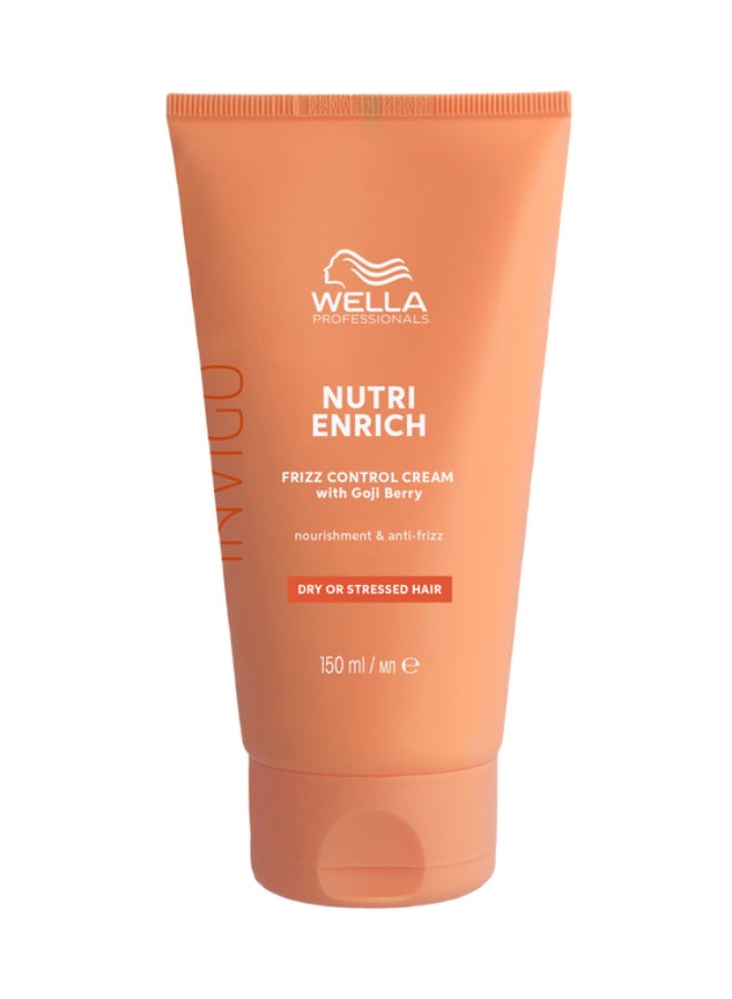 Invigo Nutri-Enrich Frizz Control Cream - Straightens And Nourishes Unruly Hair With Goji Berry (150 Ml)