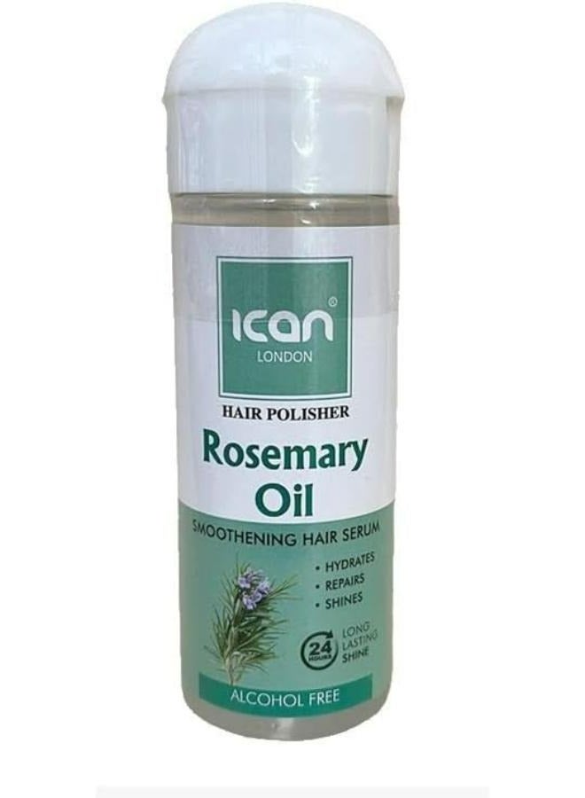 Hair Polisher Rosemary Oil Smoothening Hair Serum Alcohol Free 207ml
