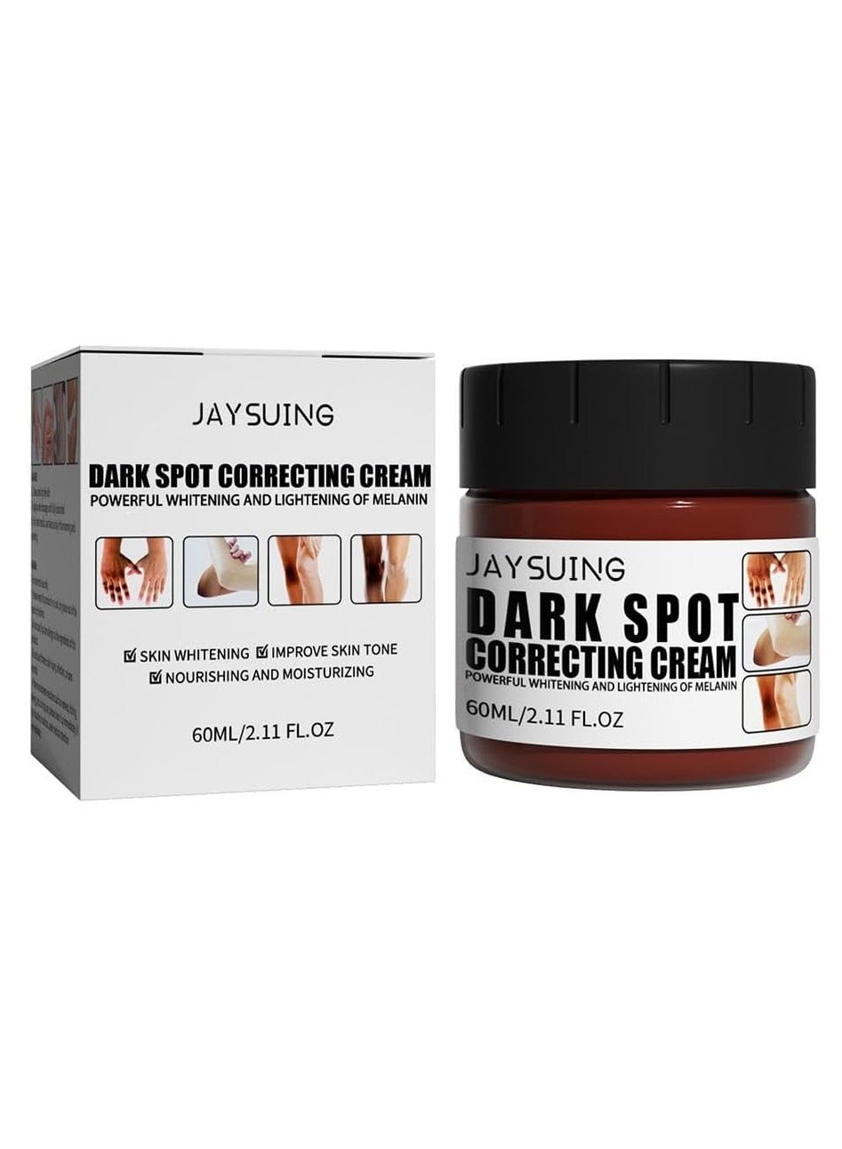 Dark Knees And Elbows Strong Whitening Cream, Whitening Body Lotion, Intimate Area Whitening Cream, Dark Spot Correcting Cream For All Skin Types