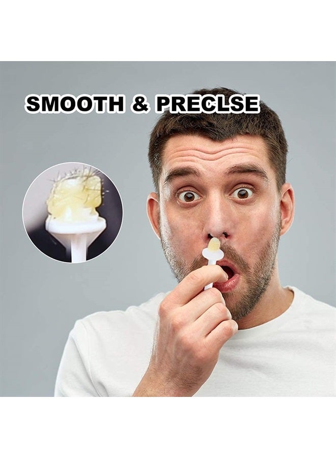 40 Pcs Nose Wax Sticks Nose Sticks Nose Hair Removal Sticks Nose Wax Applicator for Nostril Nasal Cleaning Ear Hairs Eyebrow Facial Hair Removal
