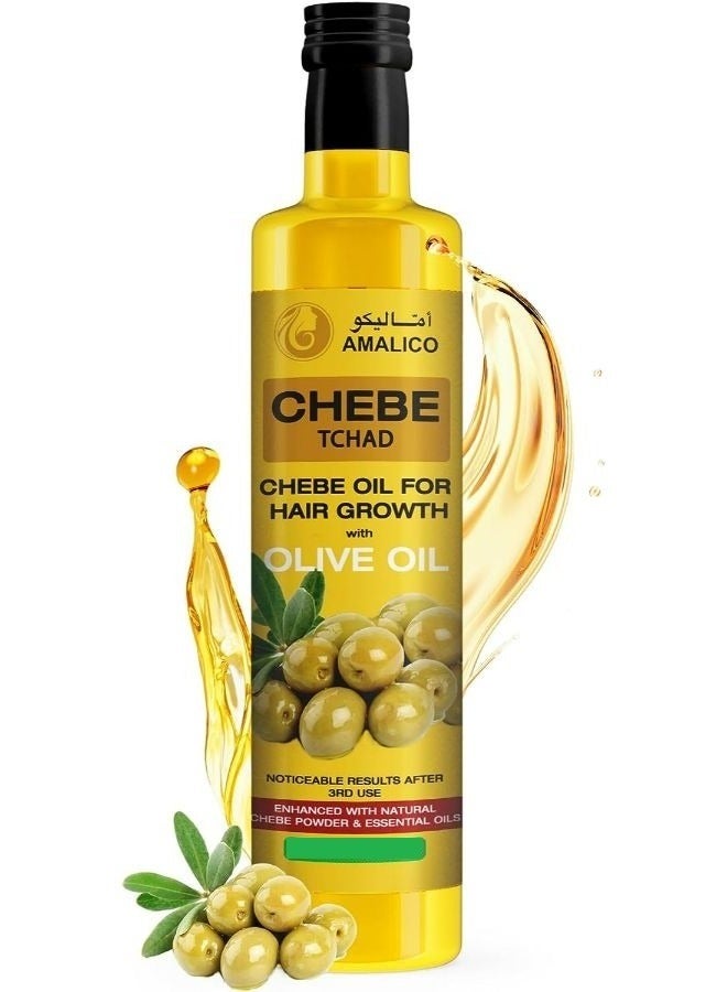 Olive Hair Oil and Ostrich oil Hair Growth, 250 ML