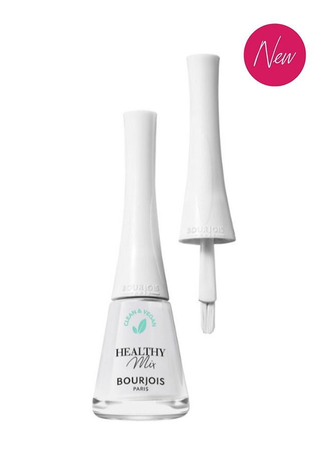 Bourjois Healthy Mix Vegan Nail Polish –  100 –  Blanc'Hantement, 9ml
