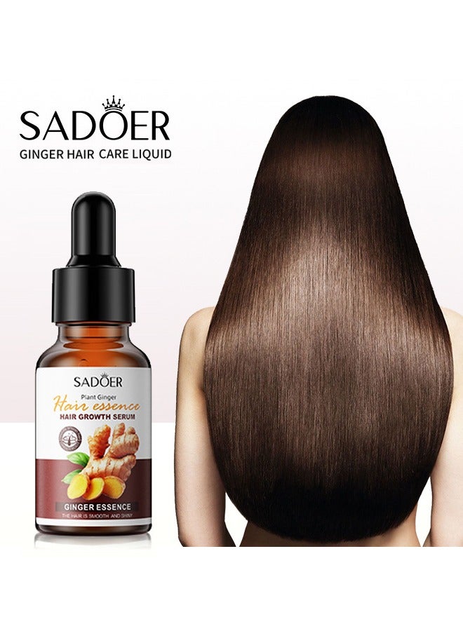Hair essence-Plant Ginger Hair Growth Serum Ginger Nutrition Hair Care For Women & Men 30ml