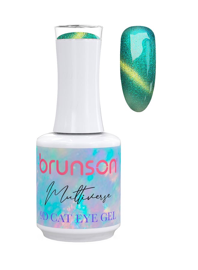 Multiverse 9D Cat Eye Gel Polish Galaxy Magnetic UV LED Gel Nail polish 18ml Chameleon Magnetic Gel Soak Off UV LED Gelish Polish D18N