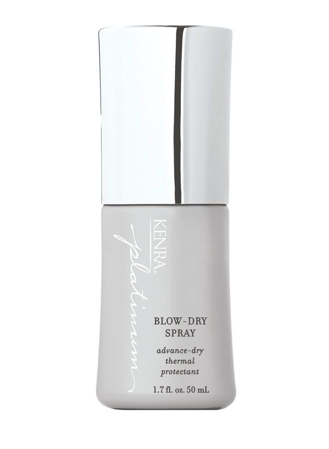 Kenra Platinum Blow-Dry Spray | Time-Saving Heat Protectant | Detangles, Smooths, and Softens | Eliminates Frizz & Resists Humidity | Medium To Coarse Hair | Travel 1.7 fl. oz