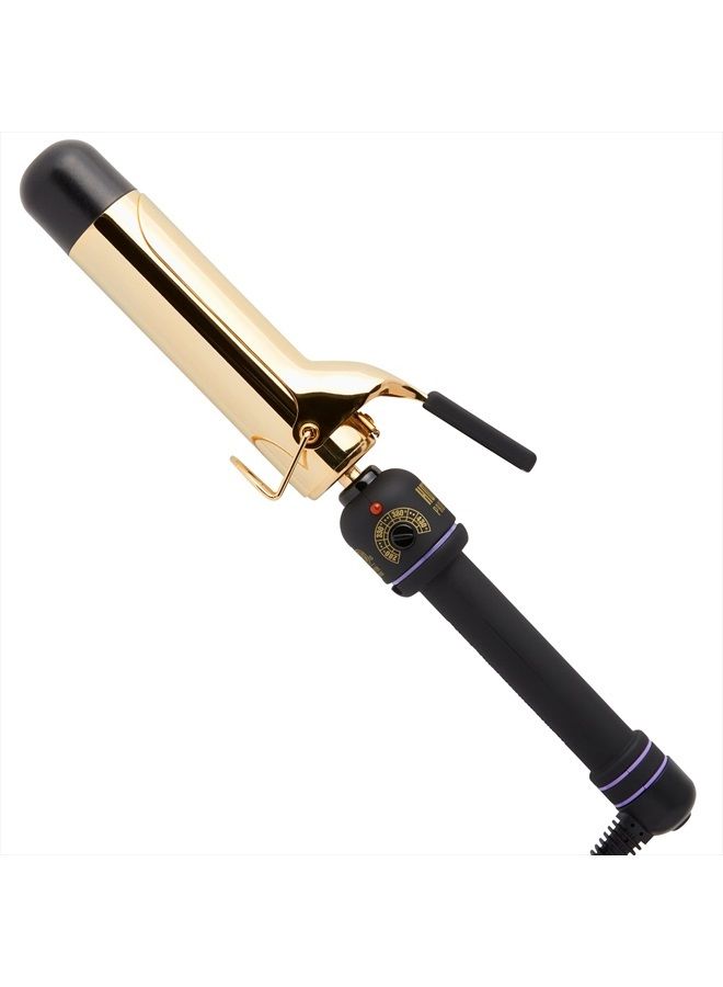 Hot Tools Pro Artist 24K Gold Curling Iron | Long Lasting, Defined Curls (1-1/2 in)