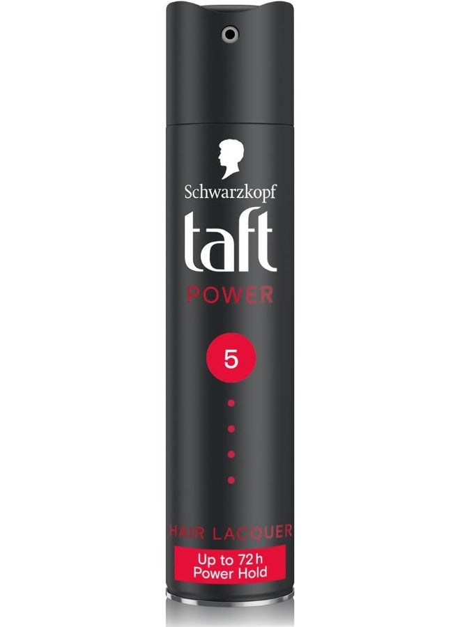 Taft Lacquer Black Hair Spray, 250 ml