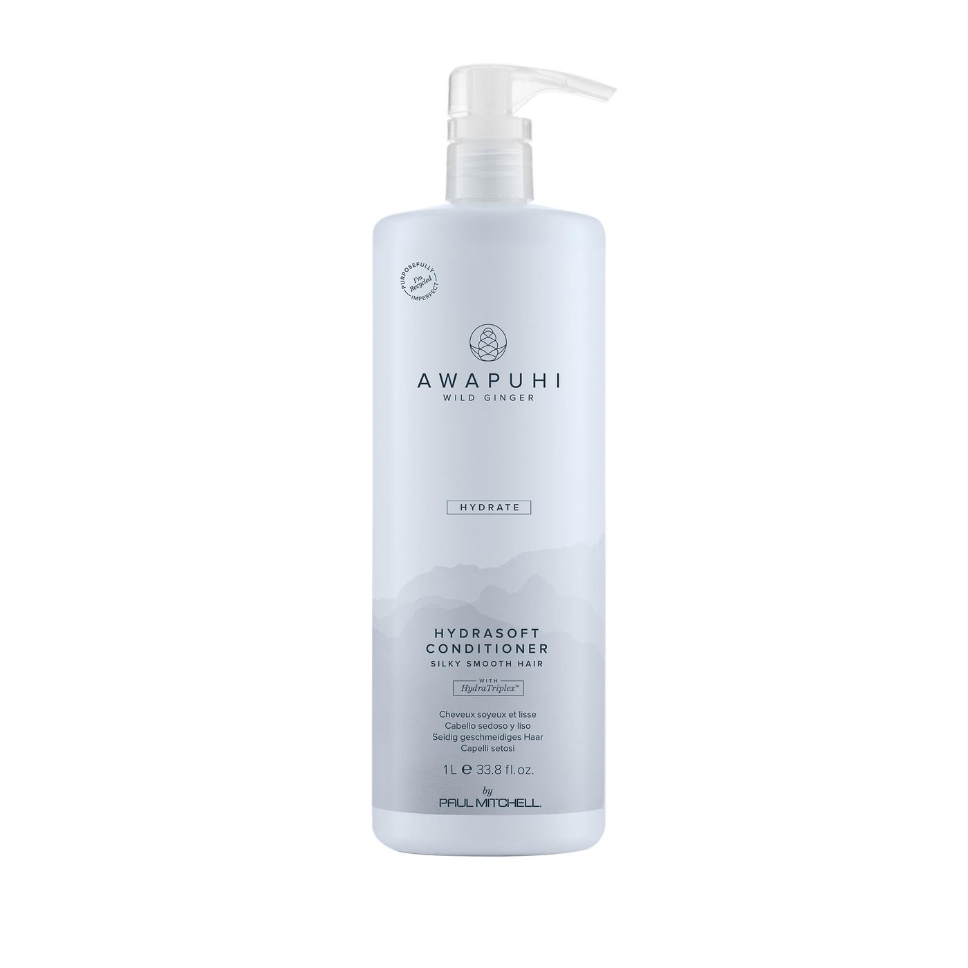 Awapuhi Wild Ginger by Paul Mitchell HydraSoft Conditioner, For Silky Smooth Hair, Ideal For All Hair Types, Especially Dry + Frizzy Hair, 33.8 oz.