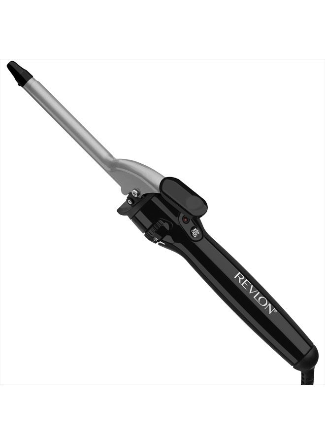 Revlon Perfect Heat Triple Ceramic Curling Iron | For Silky Smooth Spiral Curls (1/2 in)