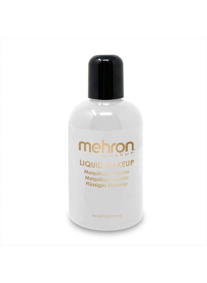 Makeup Liquid Makeup | Face Paint and Body Paint 4.5 oz (133 ml) (WHITE)