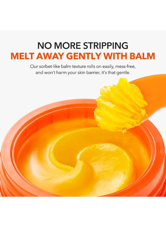 Aprilskin Carrotene IPMP Hydromelt Double Cleansing Makeup Remover Oil Balm | Vegan | Blackheads Care| Non-comedogenic | Korean Makeup Cleanser | Korean Skin Care | Kbeauty | 3.04 fl.oz - image 4