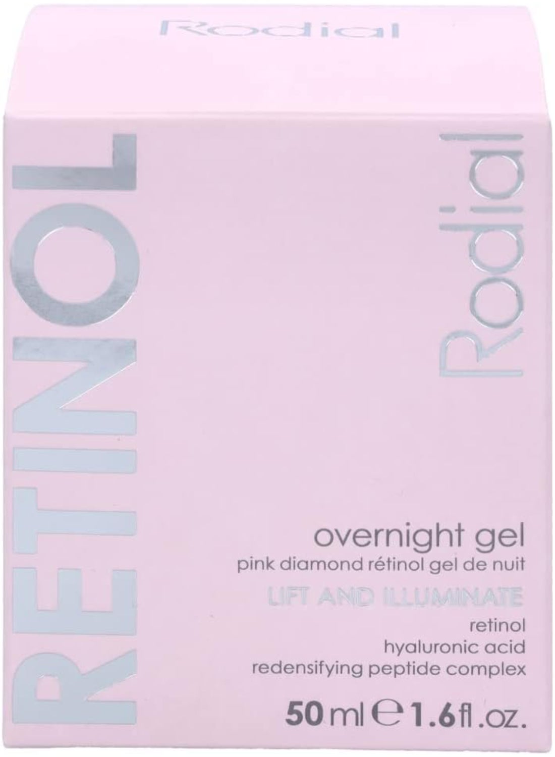 Rodial Pink Diamond Retinol Overnight Gel 50ml – Intensive Resurfacing for Deep Wrinkles, Retinol & Vitamin C, Weightless Gel for Age Spot Relief 50ml - image 5