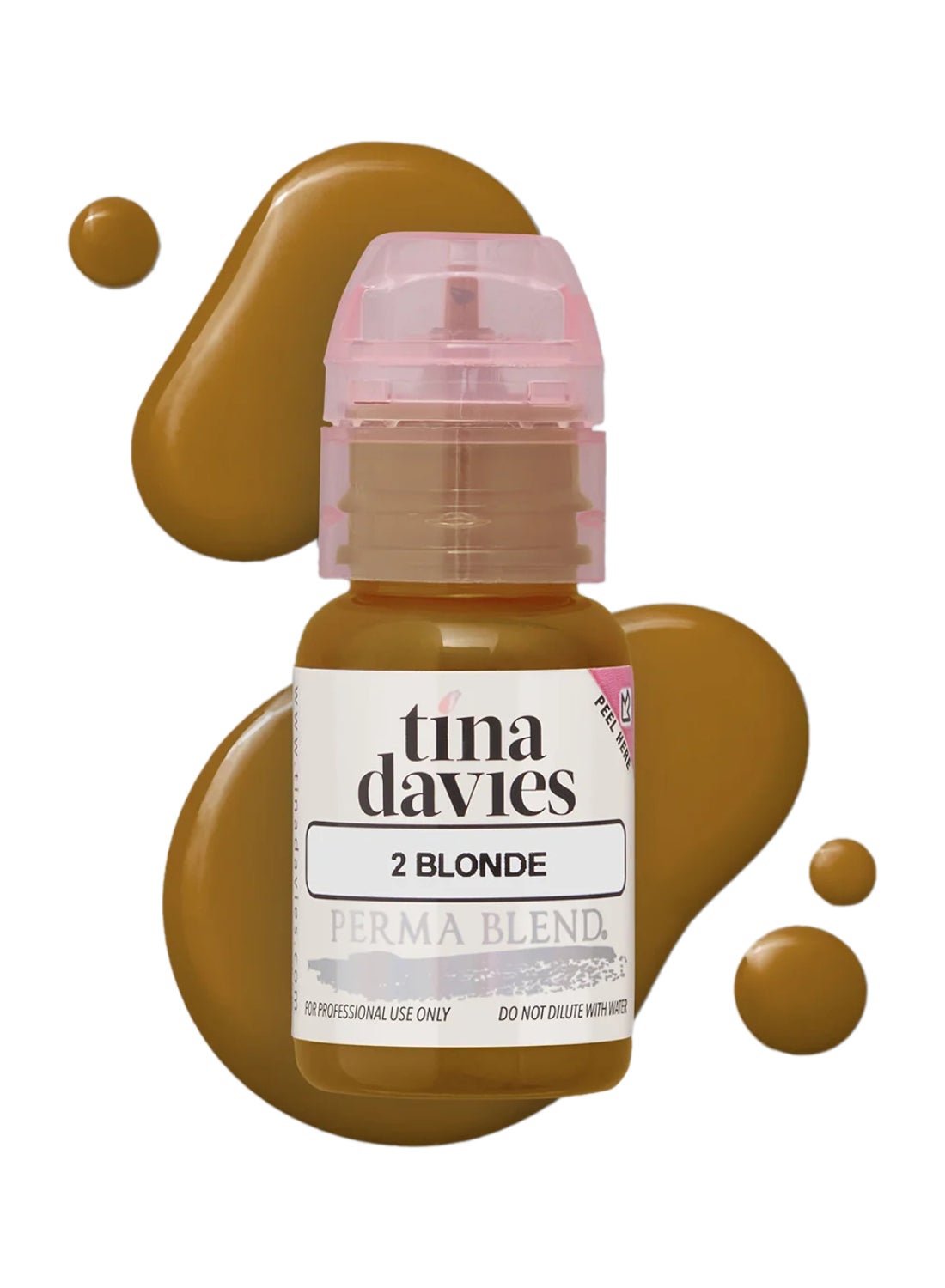 Tina Davies Ink Brow Pigments Blonde  Unleash Your Creativity With High-Quality, Bold Pigments For Stunning Brows 15Ml
