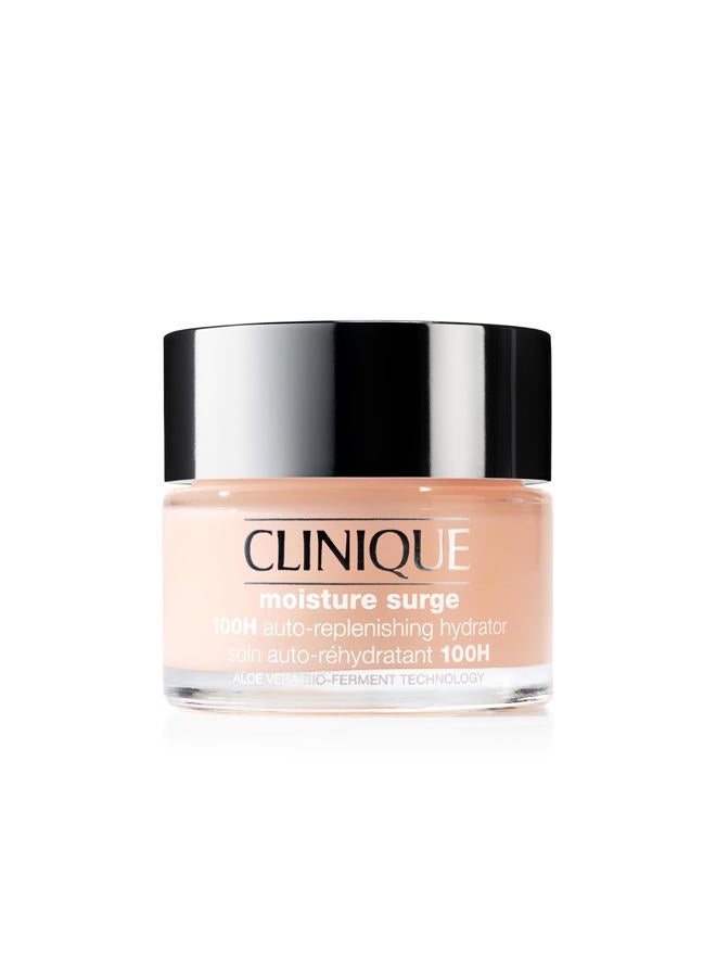 Moisture Surge 100H Auto-Replenishing Hydrator Oil Free Face Moisturizer With Hyaluronic Acid For All Skin Types | Hydrating + Moisturizing, 1.7 Fl Oz