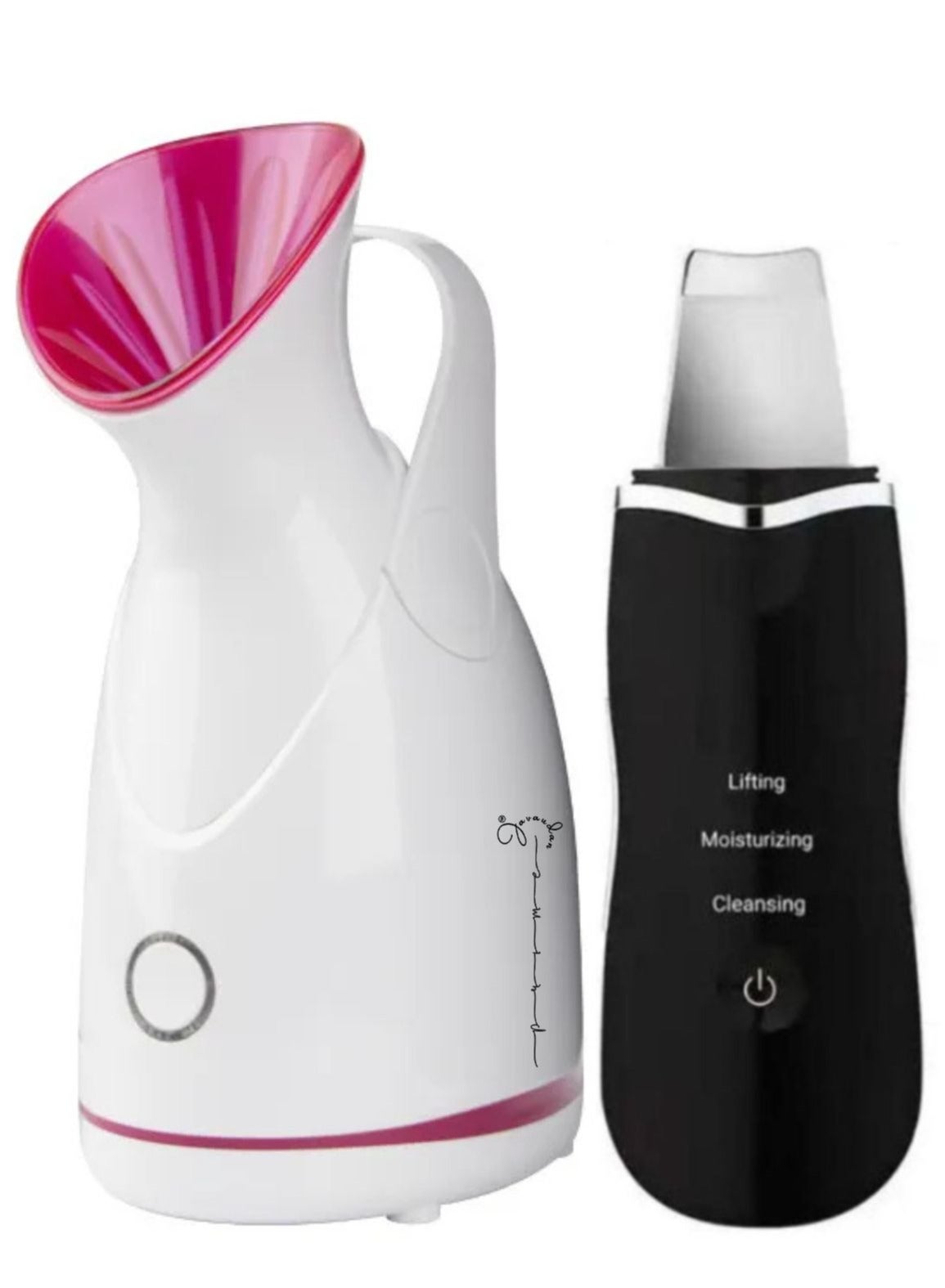 Professional Ultrasonic Face Skin Scrubber & Blackhead Remover , Whitehead Remover, Wrinkle Removing Nano Ionic Steamer, Face Sauna - Ideal for Home and Salon Use