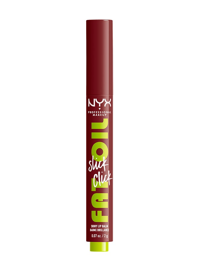 Fat Oil Slick Click Shiny Lip Balm, Vegan - In A Mood - image 2