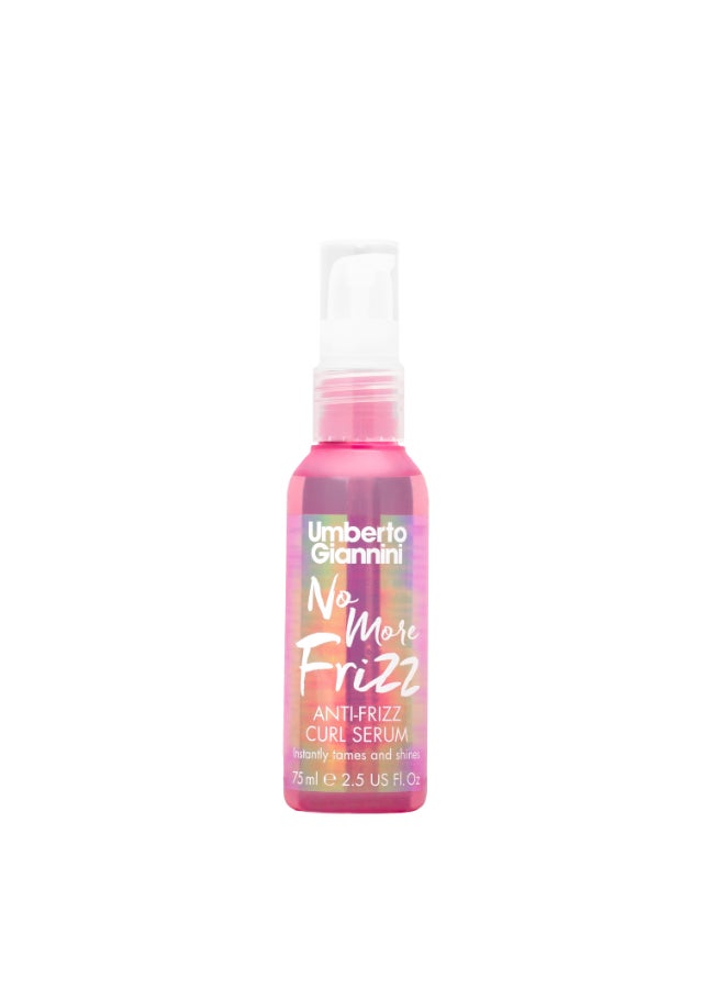 Lightweight Frizz Control Curl Serum - Tames Frizz, Adds Shine & Seals Split Ends for Smooth, Defined Curls (75 ml)
