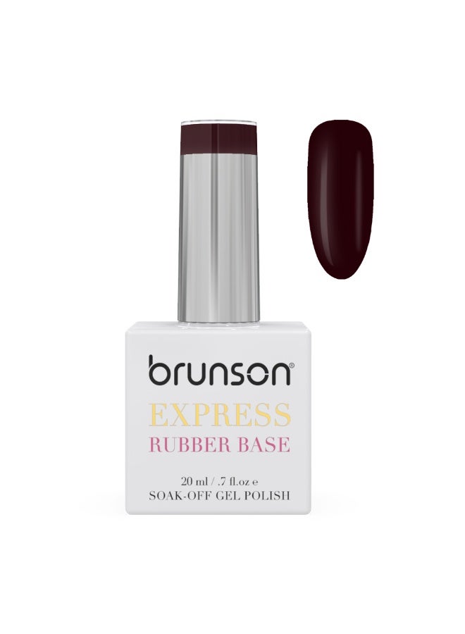 Rubber Base Gel Nail Polish 20Ml - French Rubber Base Coat Long-Lasting, Durable And Chip-Resistant Nail Strengthener Gel Nail Polish Base Coat For Manicure And Pedicure