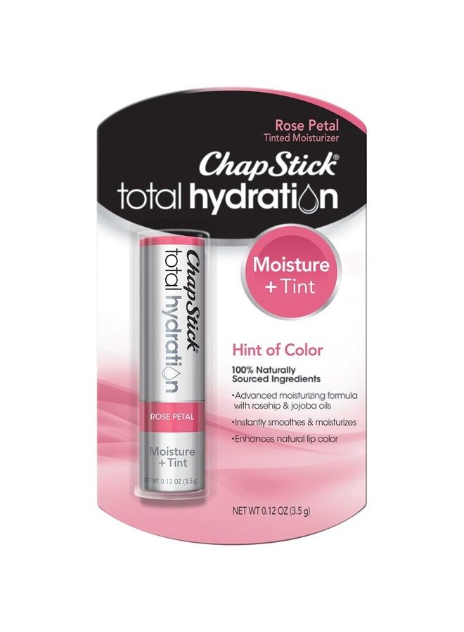 Total Hydration Moisture + Tint Rose Petal Tinted Lip Balm
