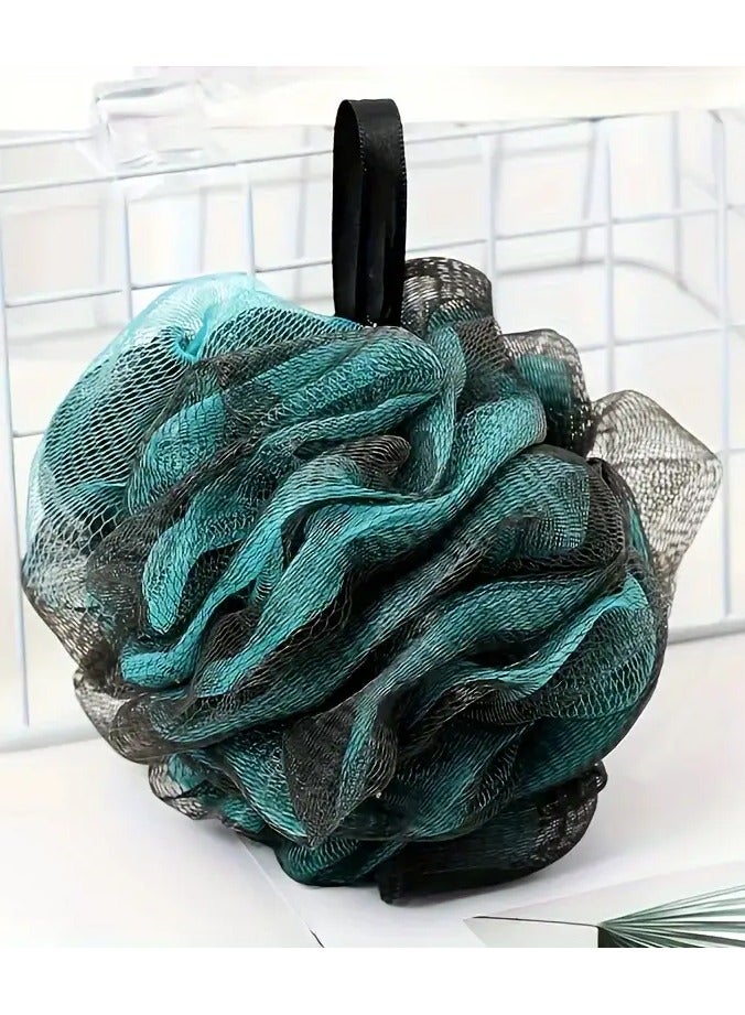 1pc 30g Fine Mesh Bath Ball, Bath Shower Sponge