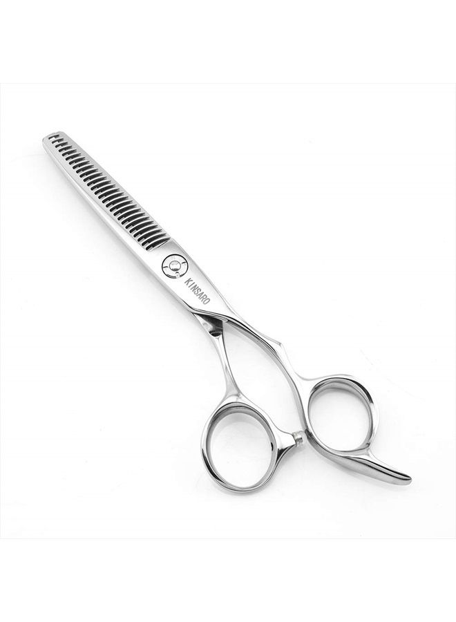 Barber Scissors Hair Thinning Scissors 5.75 Inch Hair Shears Professional Hair Scissors Sharp Hair Thinning Shears Convex Razor Edge 440c Barber Shears KINSARO