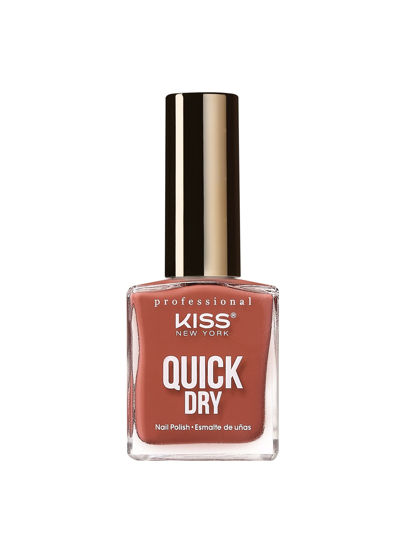 Kiss Quick Dry Nail Polish I Like to Mauve It QP06