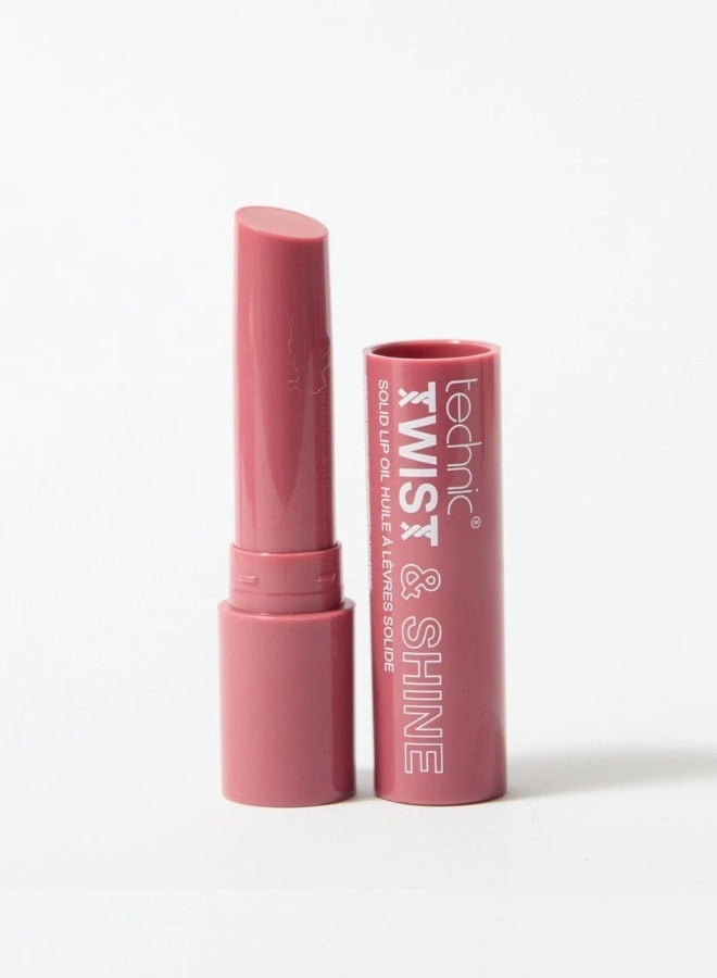 Technic Twist & Shine Lip Oil - Pinky Nude