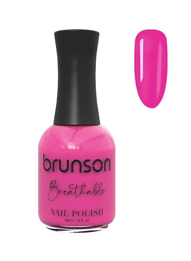 Breathable Nail Polish Halal nail polish Wudu friendly Quick-Dry Vegan long lasting but easy peel off   18ml BH051
