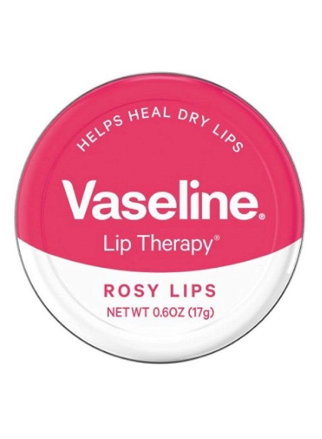 Lip Therapy Lip Balm, Rosy Lips 0.6 oz (Pack of 3)