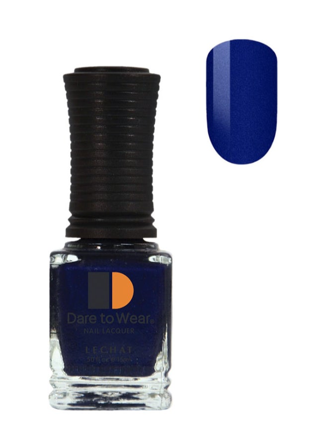 Nail Polish Super Shine Long Wear Lacquer Quick Drying Nail Color Resists Chips Fading Lasts Up To 3 Weeks Precise Application In One Stroke Nail Paint The Kings Navy Dw74