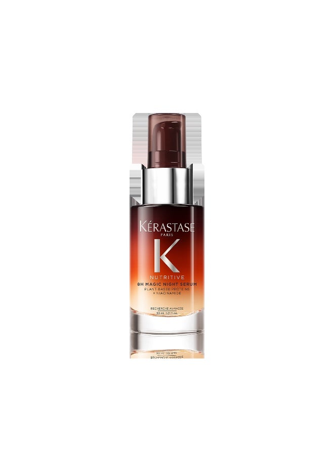Nutritive 8H Magic Night Serum Overnight Treatment For Dry Hair,  30Ml