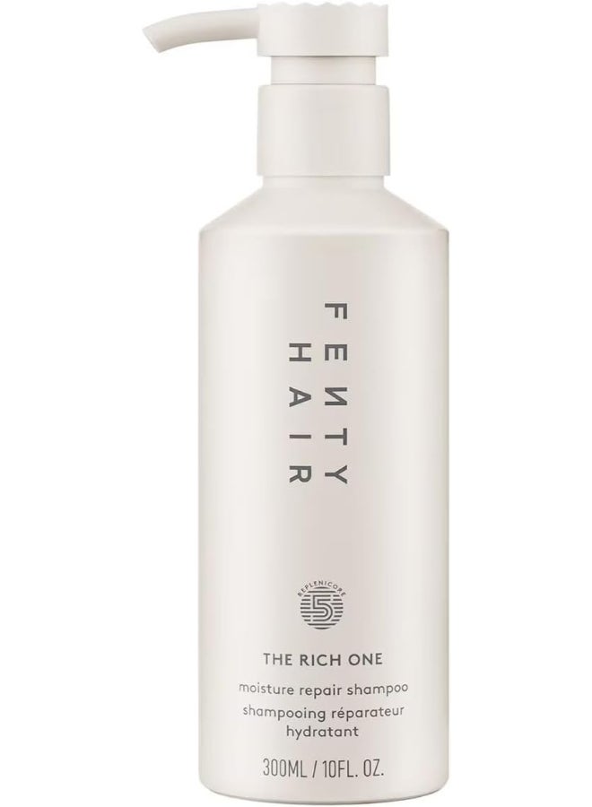 The Rich One Moisture Repair Shampoo 300ml | Hydrating & Strengthening Moisture Repair Shampoo for Dry Damaged & Colour-Treated Hair | Sulphate-Free Gentle Cleansing Shampoo for Soft Frizz-Free Hair | Luxury Hair Shampoo