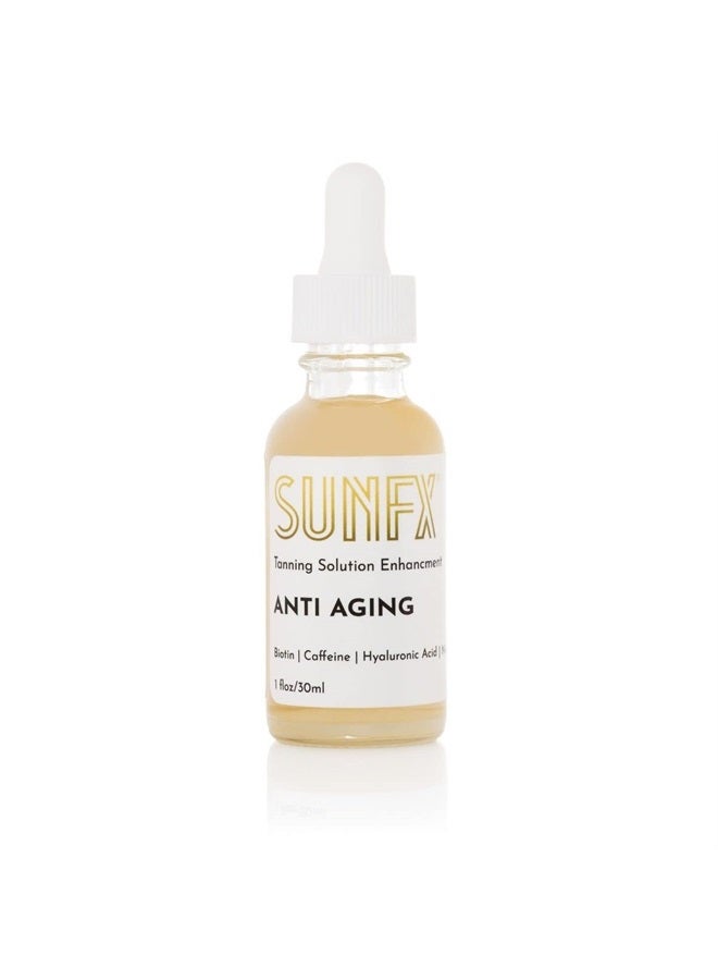 Sunless Tanning Additive | Anti-Aging | Powerful Anti-Aging Ingredients - 1 fl oz/30ml