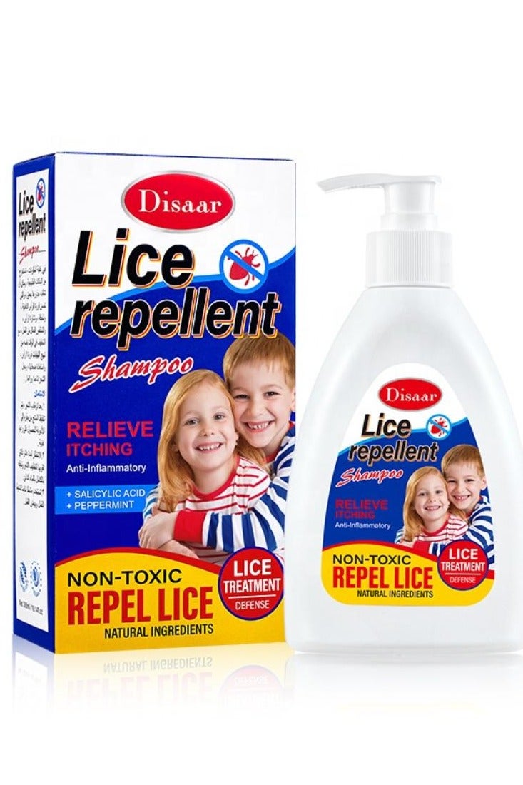 Lice Repellent Shampoo Relieve Itching Non Toxic Lice Repellent Shampoo
