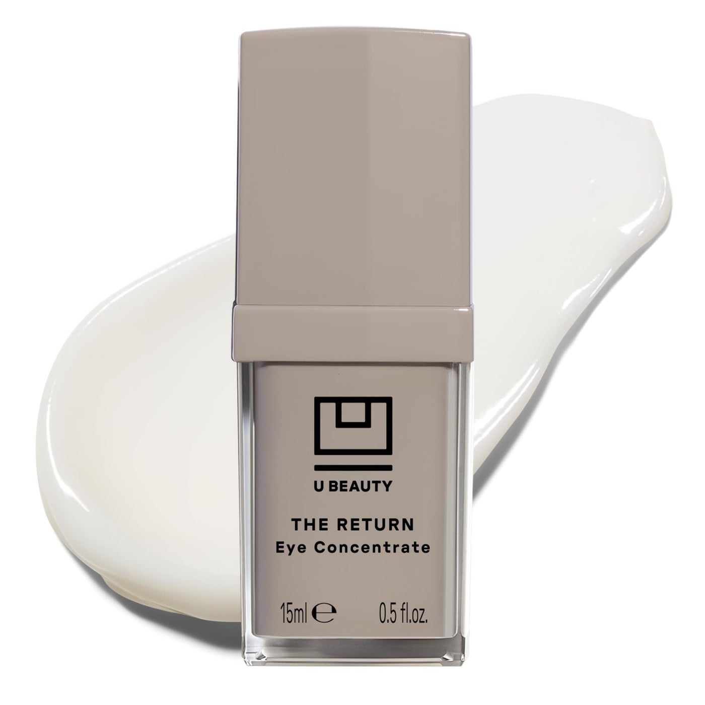 U Beauty The RETURN Eye Concentrate - Anti-Aging Eye Cream with Peptides and Antioxidants for Brighter and Tighter Under Eyes, Reduce Fine Lines, Puffiness & Dark Circles - 0.5 fl oz