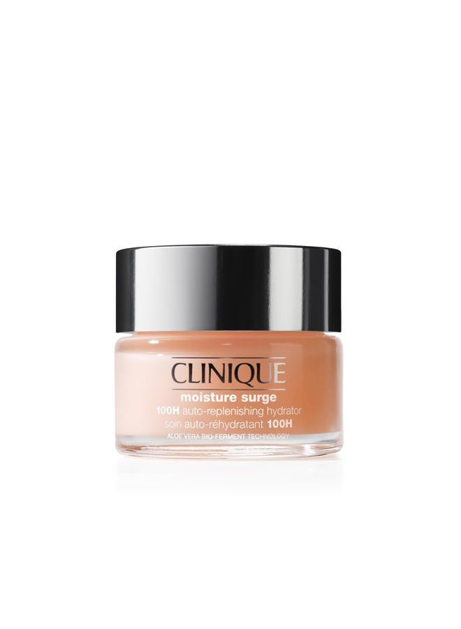Moisture Surge 100H Auto-Replenishing Hydrator Oil Free Face Moisturizer With Hyaluronic Acid For All Skin Types | Hydrating + Moisturizing, 1 Fl Oz
