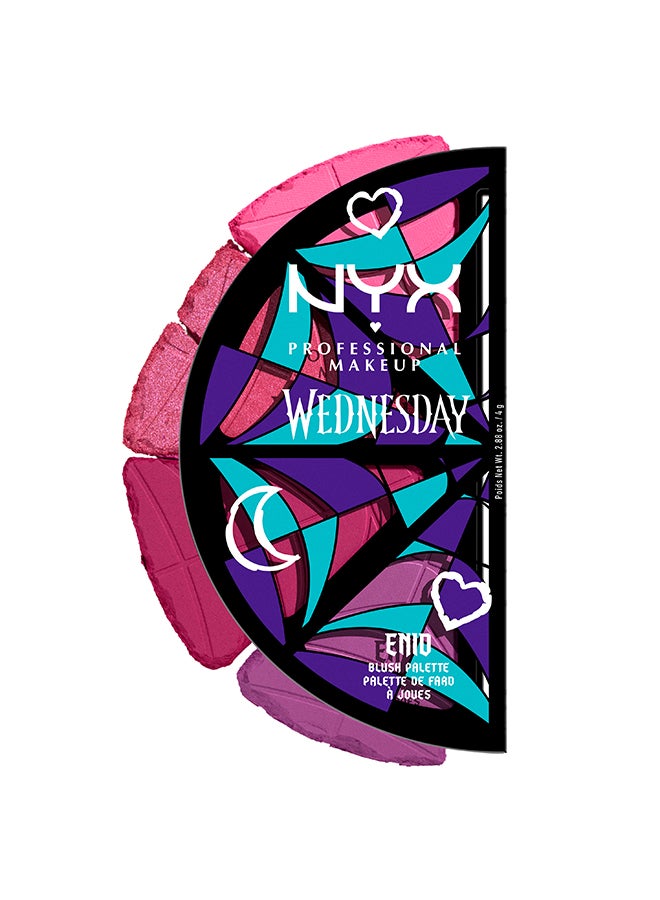 Wednesday Stained Glass Palette, Blush