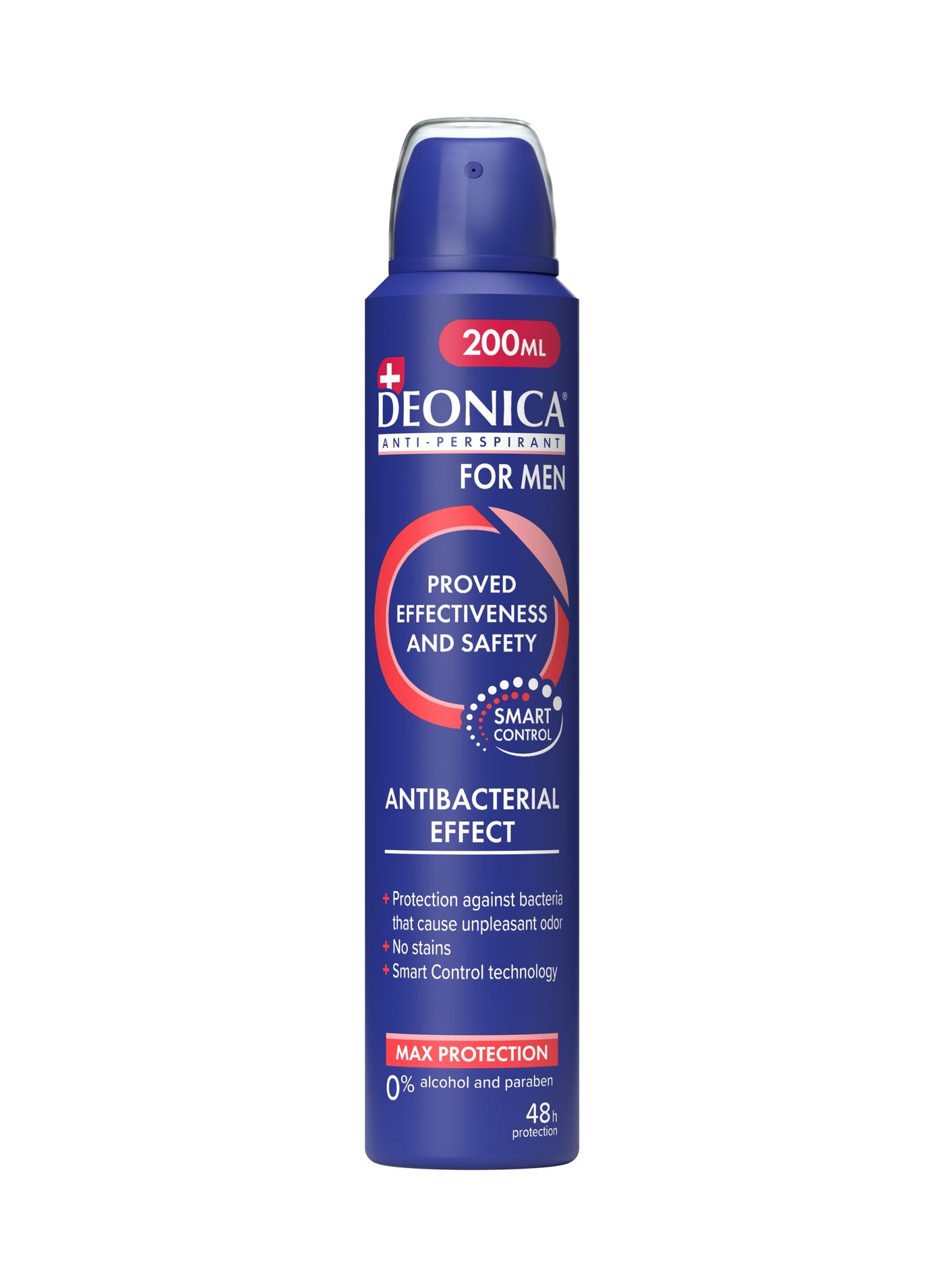 Antibacterial Effect Antiperspirant Spray For Men 200 ml