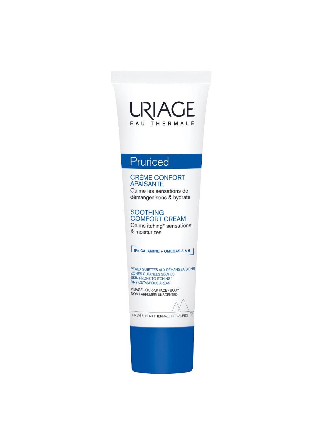 Pruriced Soothing Face And Body Cream Alpine Thermal Water | For Itch Relief Dry Irritated And Sensitive Skin 100ml