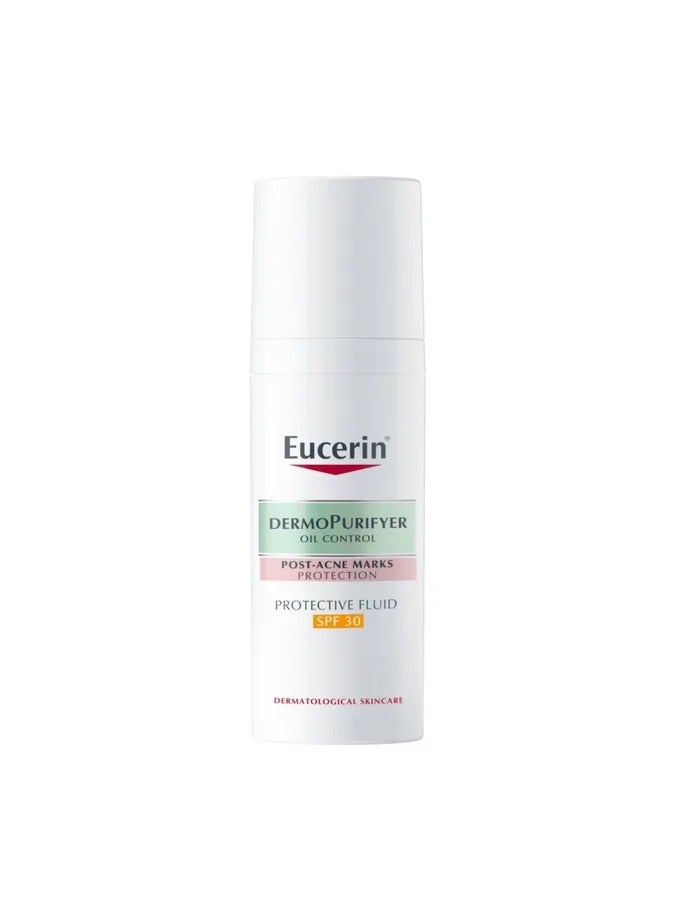Eucerin DermoPurifyer SPF 30 Protective Fluid for Post-Acne Marks, 50ml