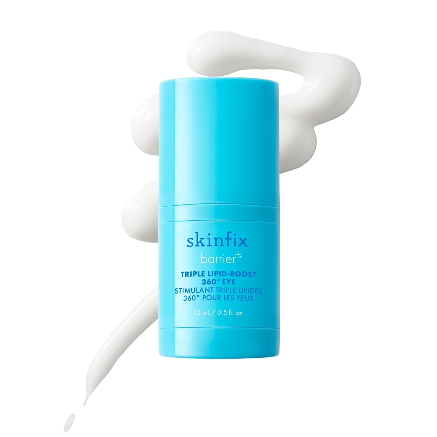 Skinfix Triple Lipid-Boost 360 Eye - 0.5 fl oz - Visibly Smooths Undereye Wrinkles & Crowâ€™s Feet Lines with Hyaluronic Acid - Non-Comedogenic - Vegan, Cruelty Free - Founded in Canada