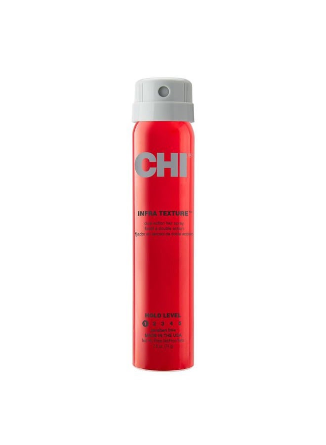 Infra Texture Dual Hair Spray, For Shine, Movement & Texture, Suitable For All Hair Types, Sulfate & Paraben-Free, 2.6 Oz