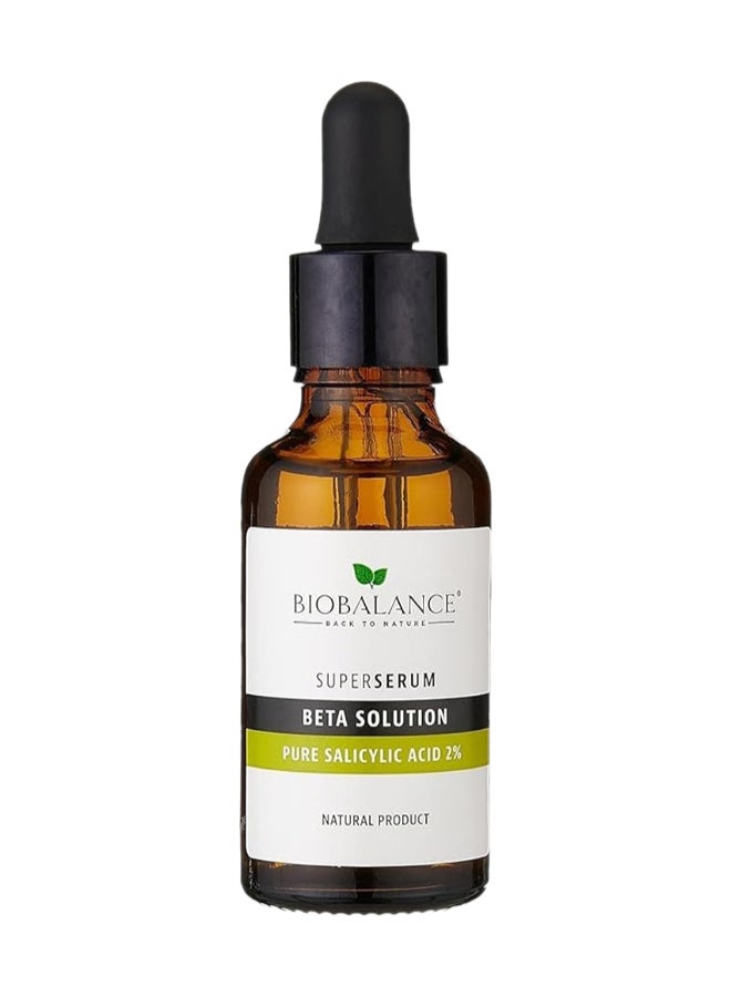 Biobalance Superserum Beta Solution, Pure Salicylic Acid 2%, Natural Product