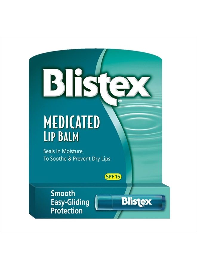 Medicated Stick, Blistex Medicated Stick, 0.15 Ounce (Pack of 3)