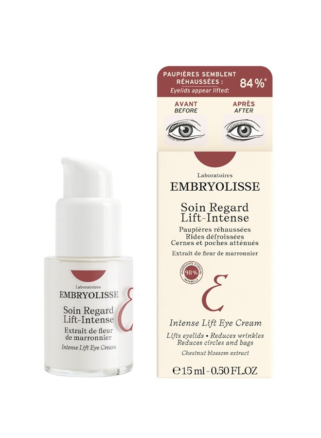 Embryolisse Intense Lift Eye Cream for Dark Circles, Puffiness & Wrinkles – Anti Aging Eye Cream with Hyaluronic Acid, Fragrance Free, Suitable for Sensitive Eyes 15ml - image 2