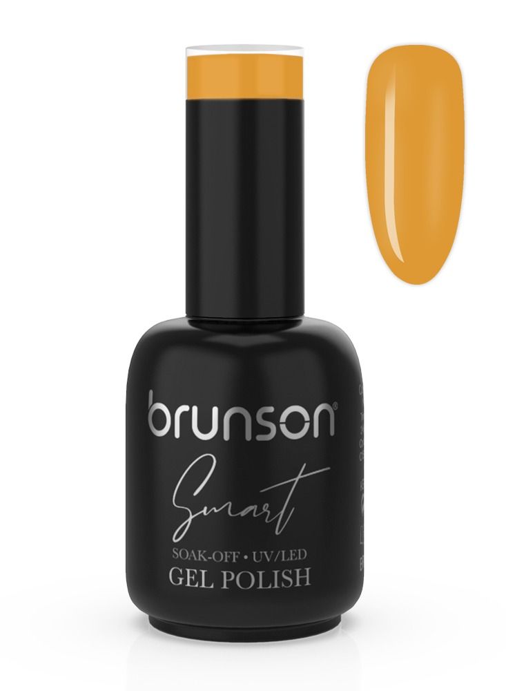 Gel Nail Polish, 15ml Smart Gel Nails Glossy Shine Finish Long Lasting Soak off UV/LED Gel Polish for Nail Art French Manicure Pedicure Salon Quality Chip Resistant Gel Nail Extensions UV Gel  BSM062