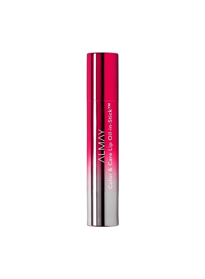 Color & Care Lip Oil In Stick, Raspberry Rush 130, 0.09 Oz