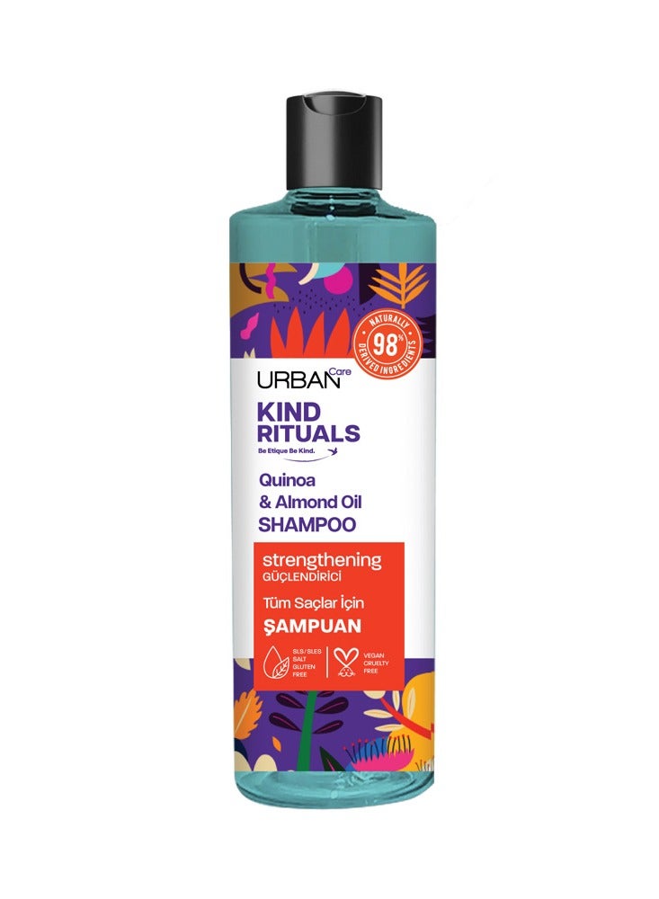 Urban Care Kind Rituals Quinoa & Almond Oil Shampoo 400 Ml