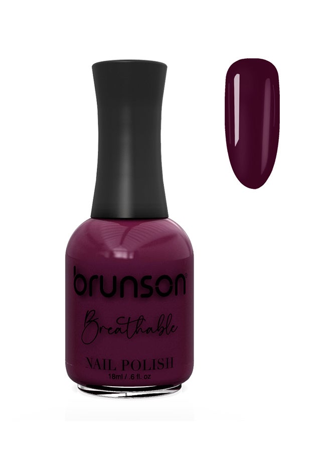 Breathable Nail Polish Halal nail polish Wudu friendly Quick-Dry Vegan long lasting but easy peel off   18ml BH122