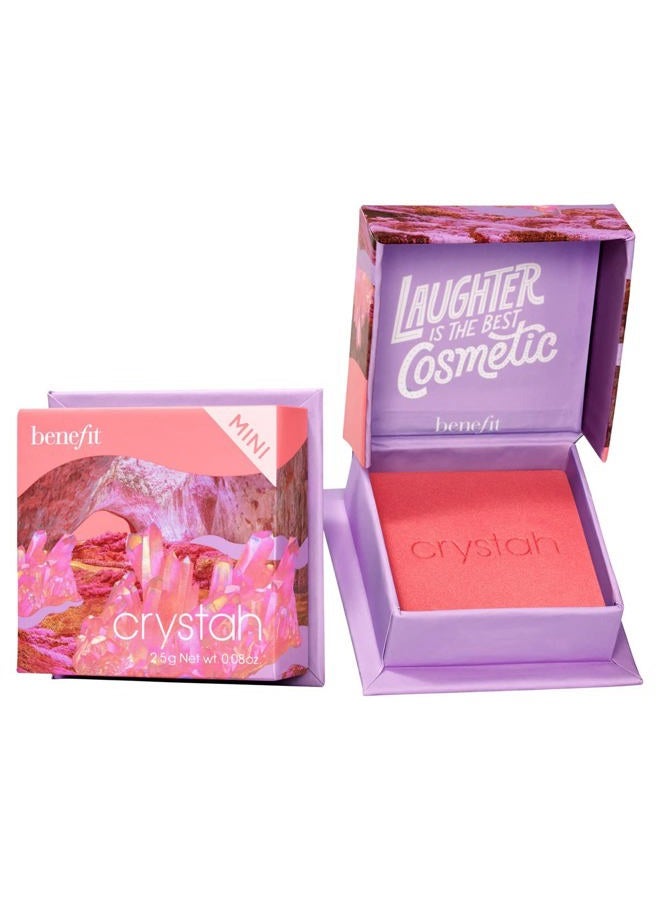 Cosmetics WANDERful World Silky-Soft Powder Blush Crystah